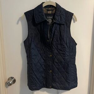 L.L. Bean Navy Vest